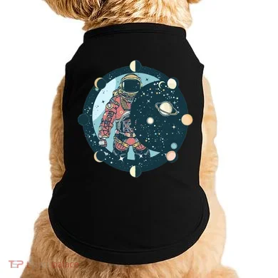 Spaceman Moon Cycle Doggie Tank