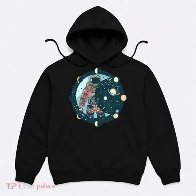 Spaceman Moon Cycle Hoodie
