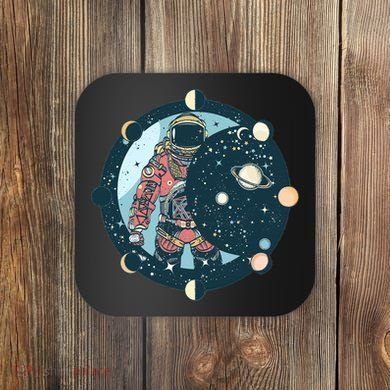 Spaceman Moon Cycle Coaster