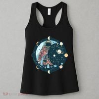 Spaceman Moon Cycle Women's Tank Top thumb 3