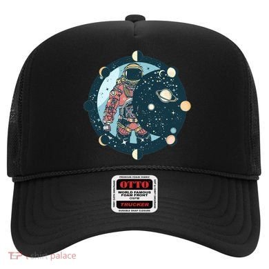 Spaceman Moon Cycle Hat