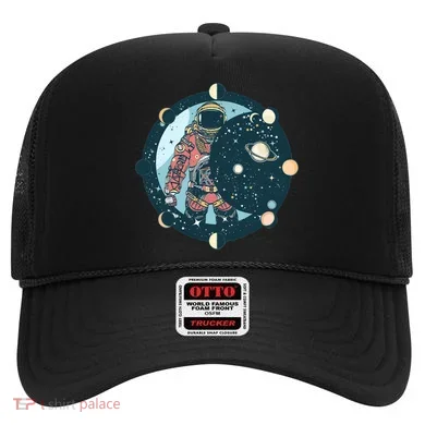 Spaceman Moon Cycle Hat
