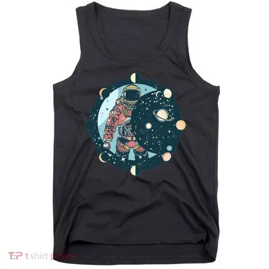 Spaceman Moon Cycle Tank Top
