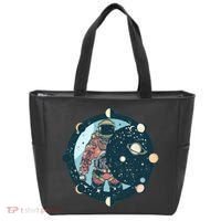 Spaceman Moon Cycle Tote Bag thumb 0