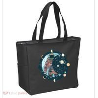 Spaceman Moon Cycle Tote Bag thumb 2