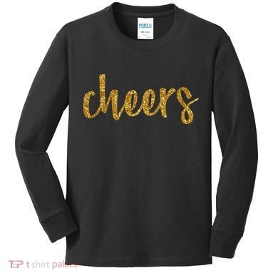 Cheers Party Kids Long Sleeve Shirt