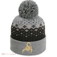 Sparkly Scorpion  The Baniff Cuffed Pom Beanie thumb 0