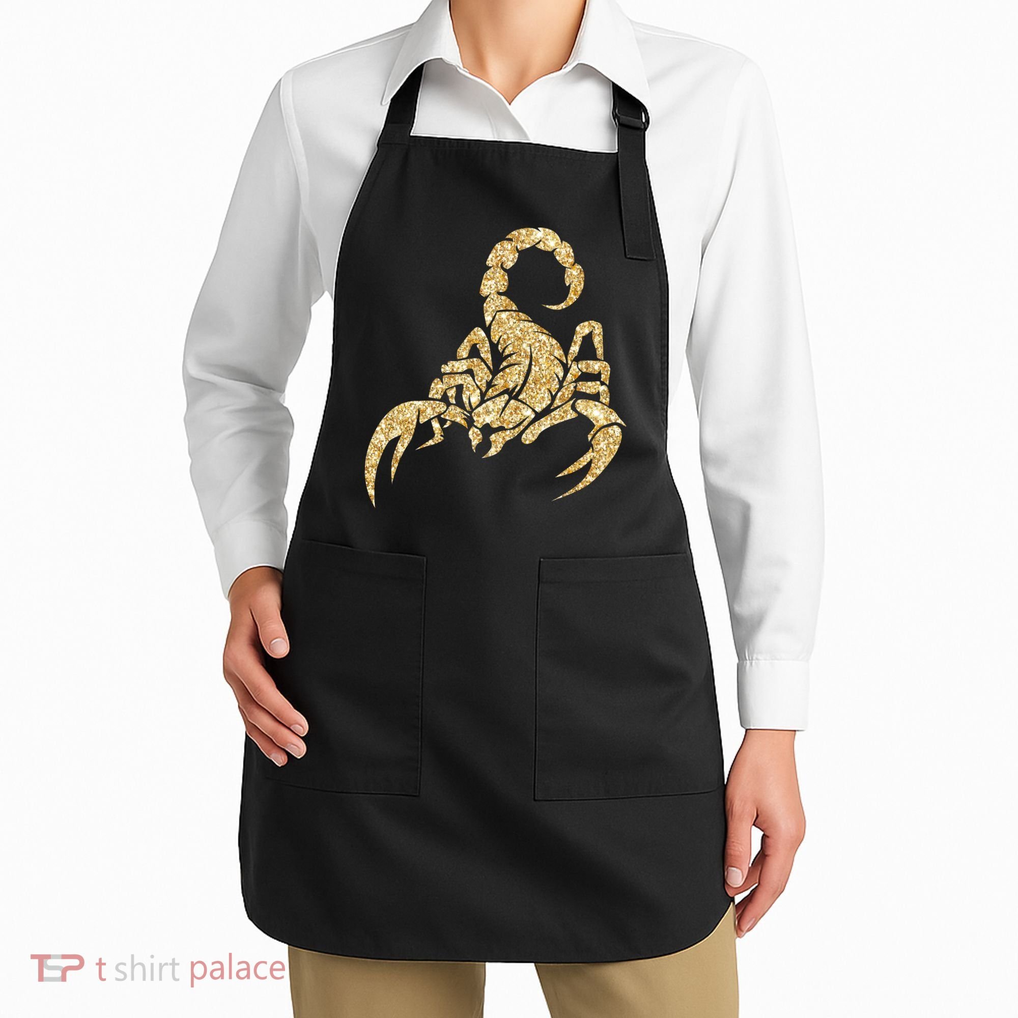 Sparkly Scorpion  Apron
