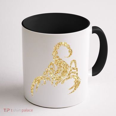 Sparkly Scorpion  Coffee Mug back