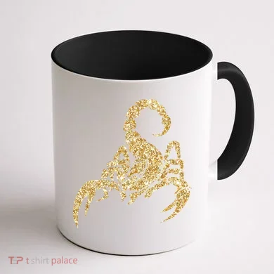 Sparkly Scorpion  Coffee Mug back