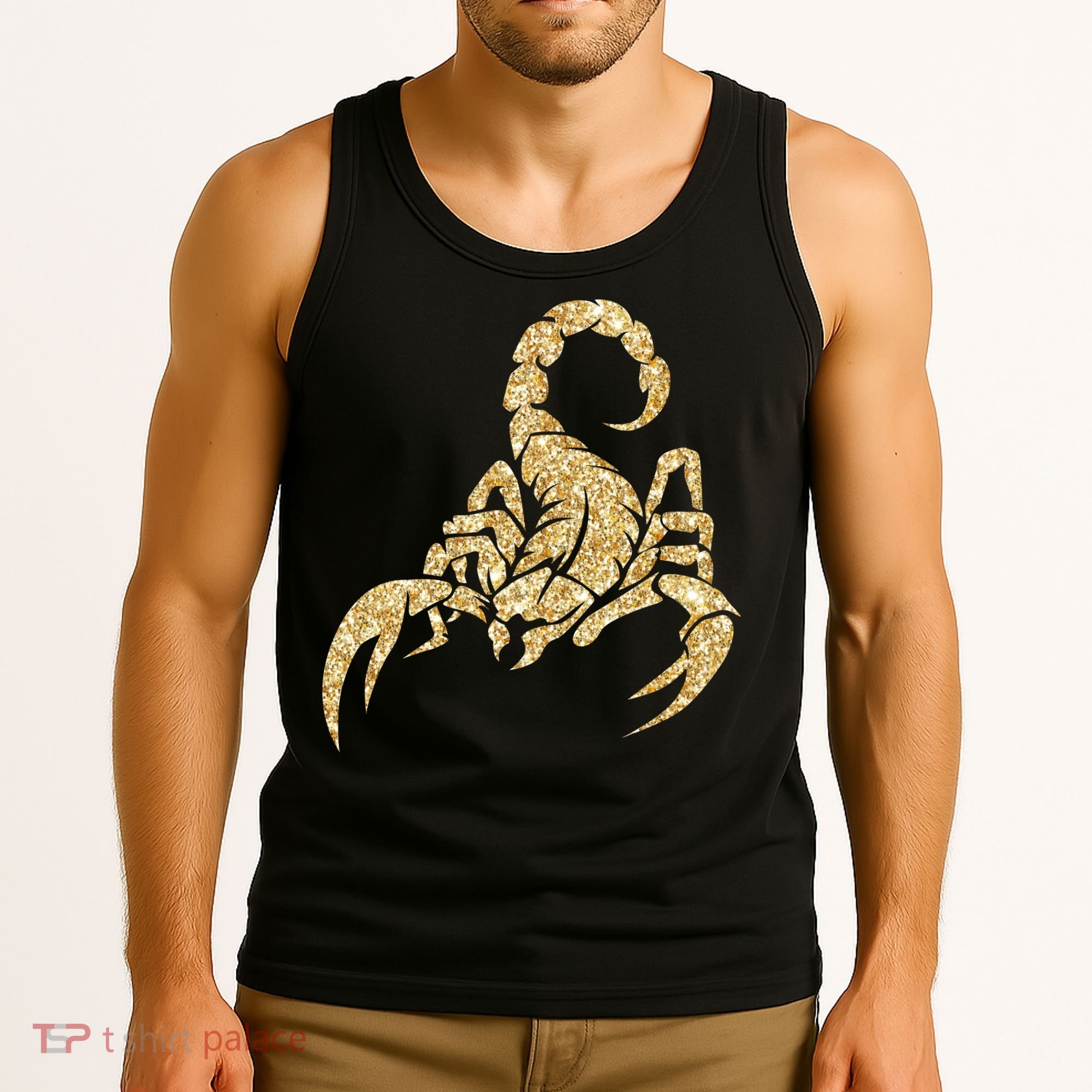 Sparkly Scorpion  Tank Top