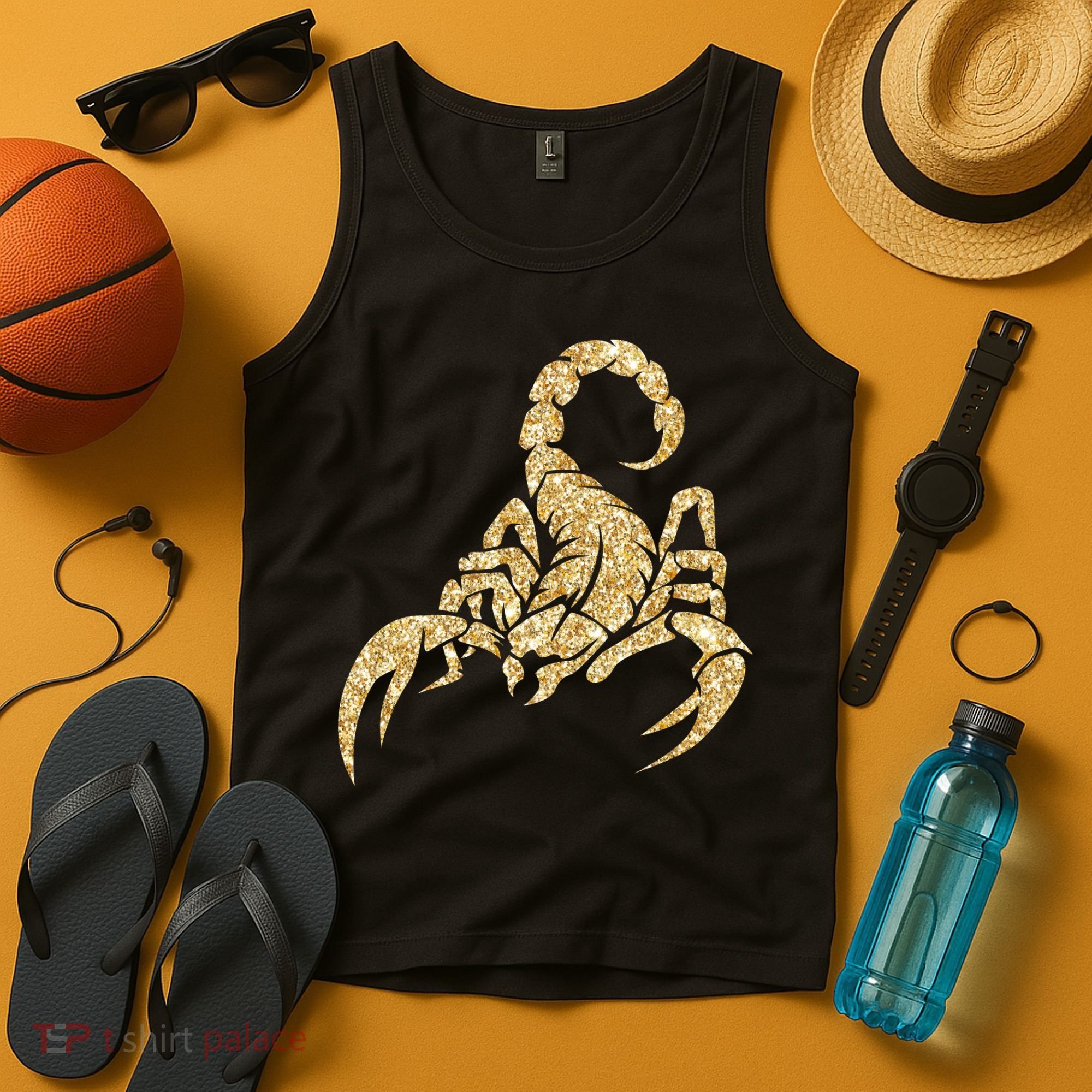 Sparkly Scorpion  Tank Top