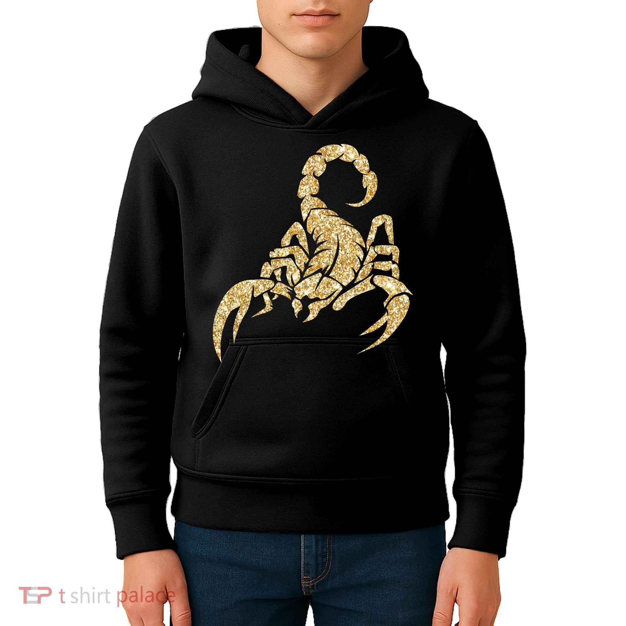 Sparkly Scorpion  Kids Hoodie