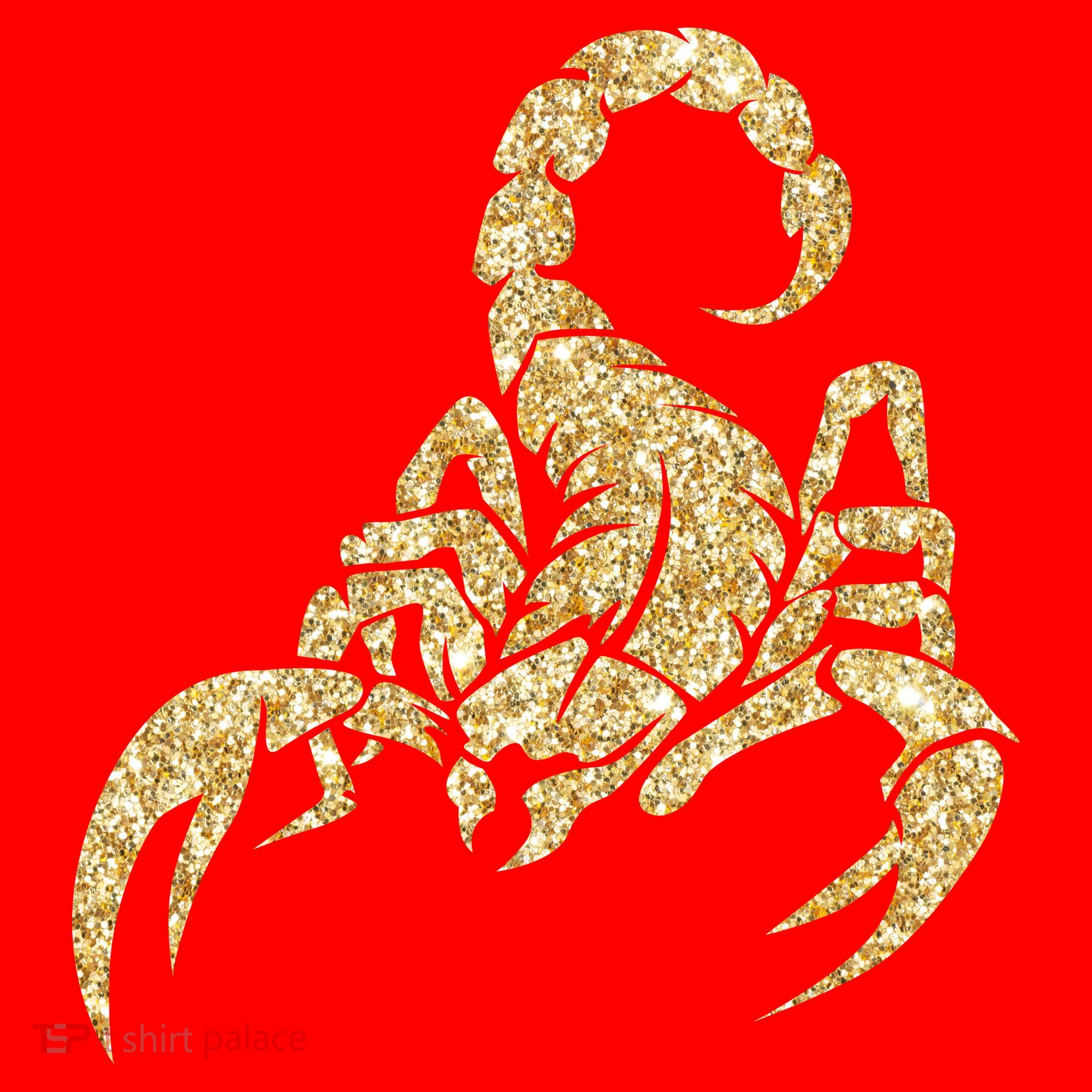 Sparkly Scorpion  Santa Hat