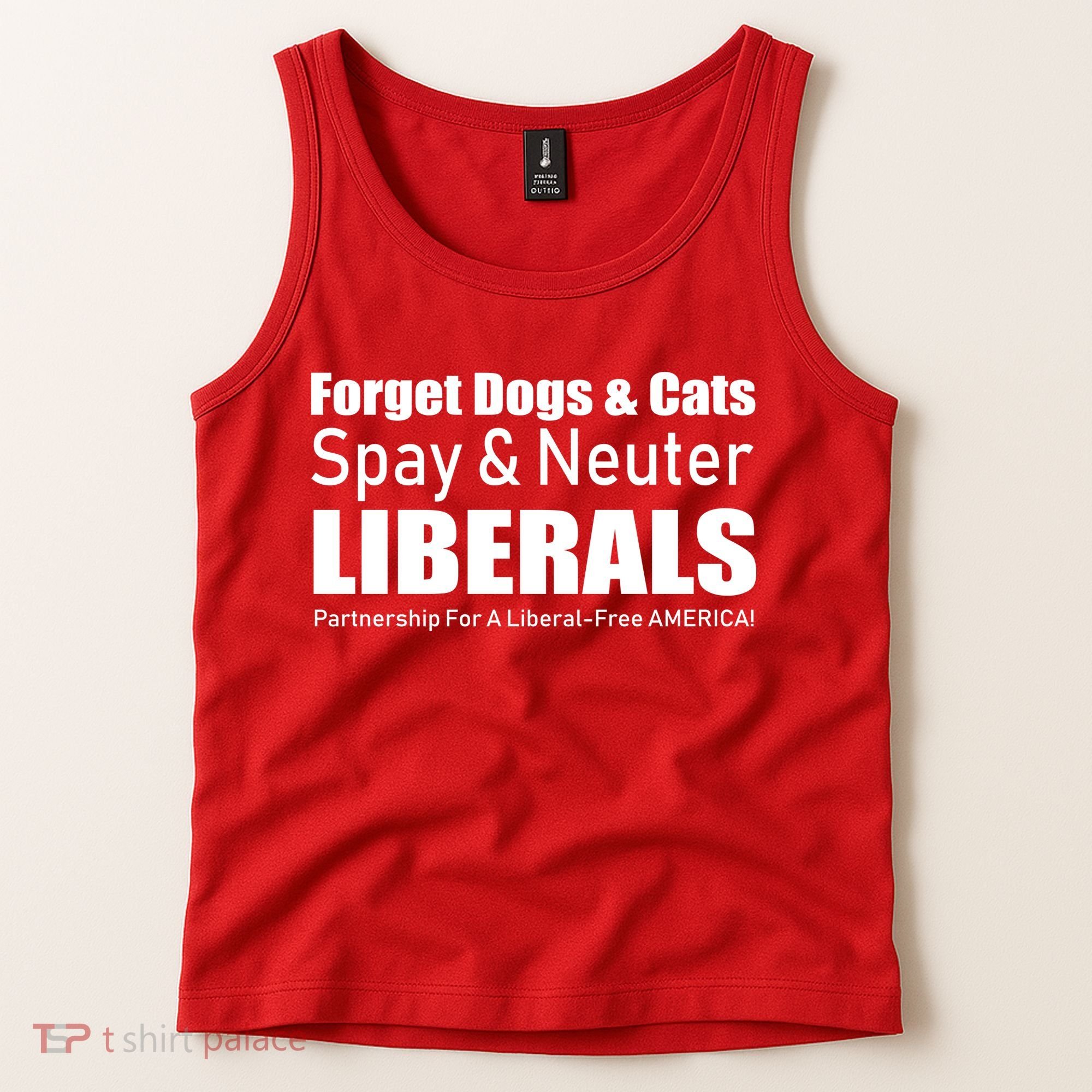 Spay & Neuter Liberals  Tank Top