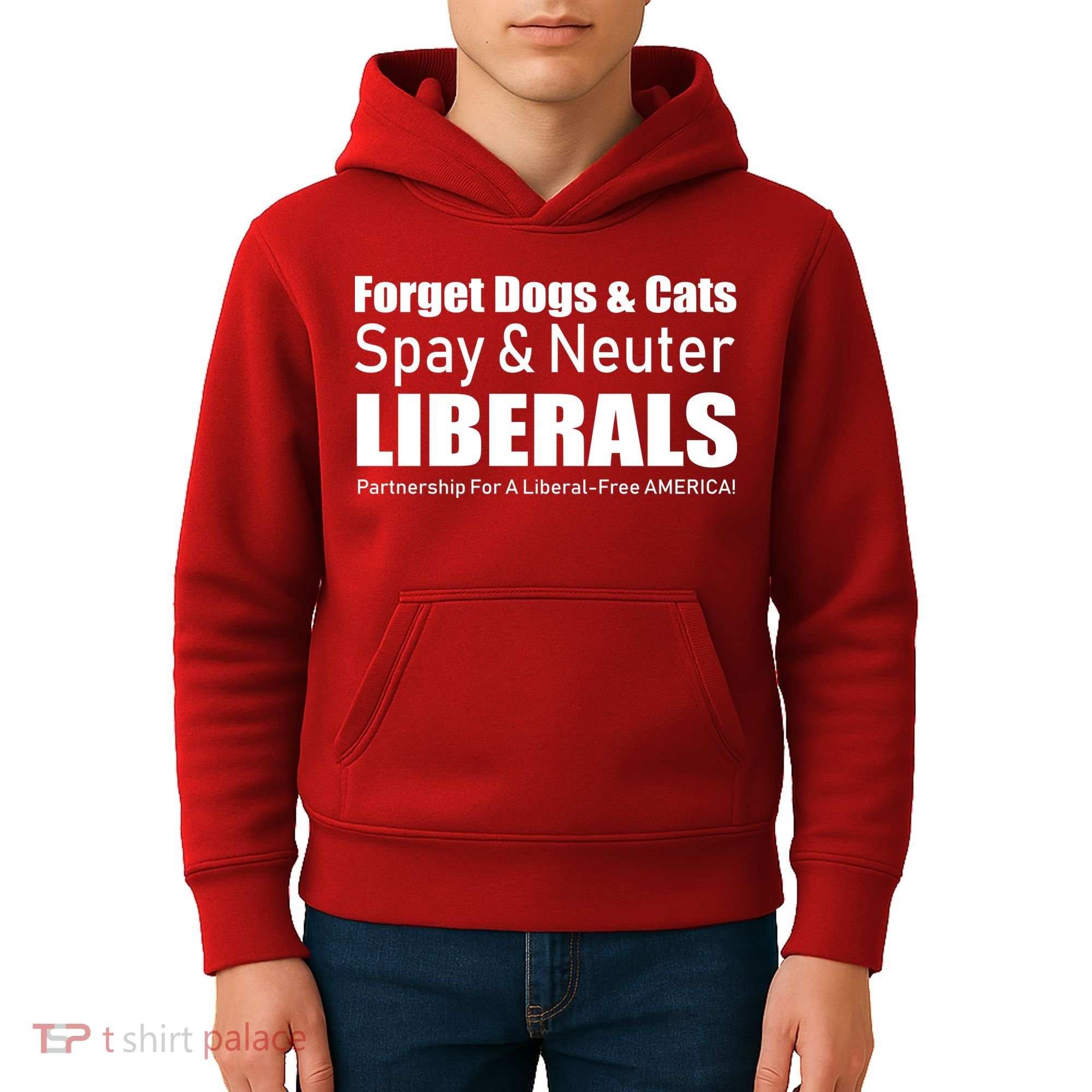 Spay & Neuter Liberals  Kids Hoodie