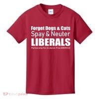 Spay & Neuter Liberals  Kids T-Shirt thumb 0