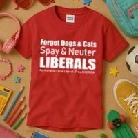 Spay & Neuter Liberals  Kids T-Shirt thumb 3