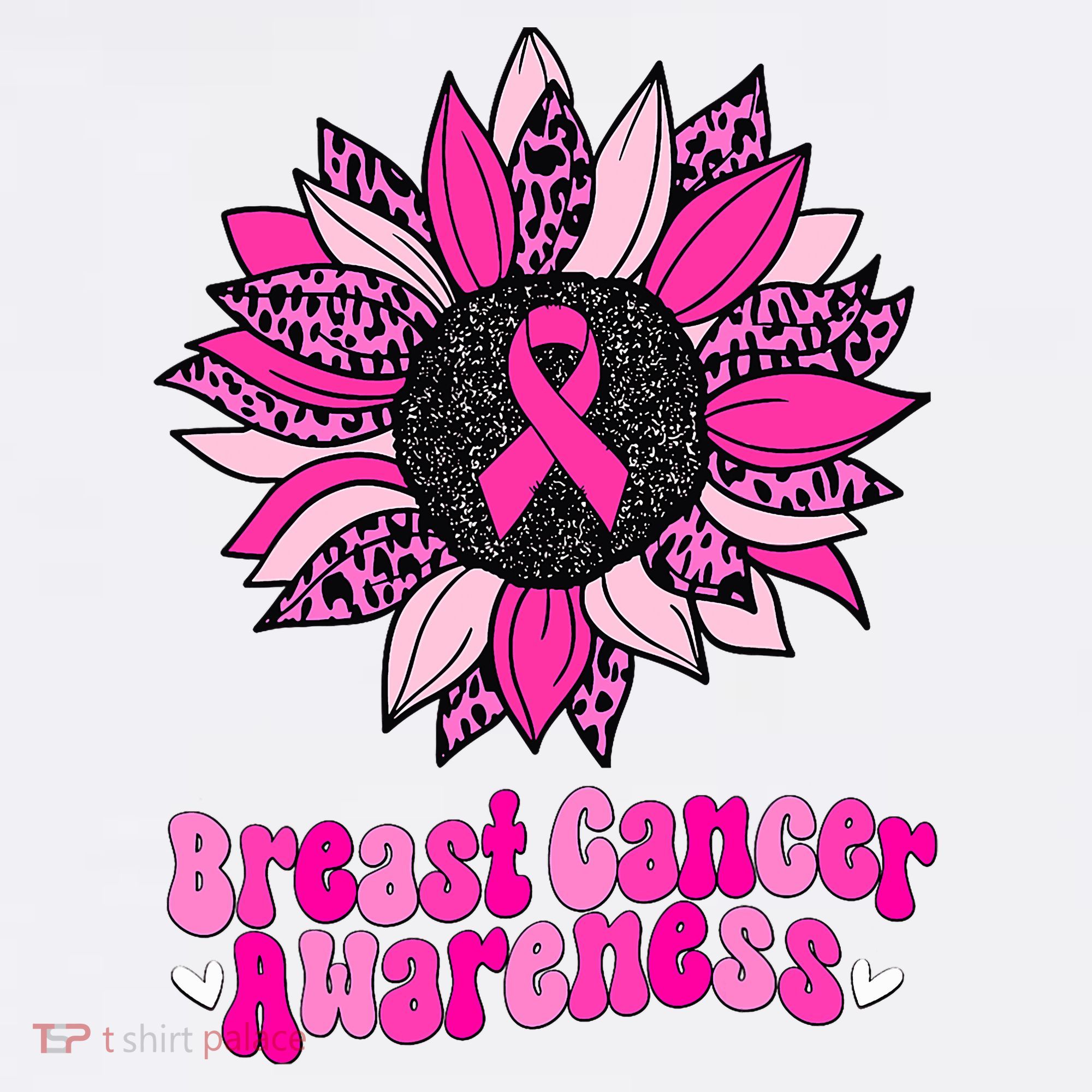 Sunflower Pink Breast Cancer Awareness Cancer Warrior Women's Tank Top