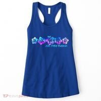 St Pete Beach Fl Tropical Flower Giftgiftvacation Beach Gift Women's Tank Top thumb 0
