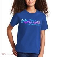 St Pete Beach Fl Tropical Flower Giftgiftvacation Beach Gift Kids T-Shirt thumb 2