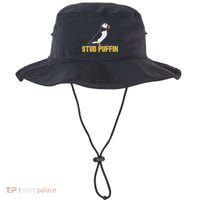 Stud Puffin Birthday Seabird Muffin Arctic Style Animals Cute Gift Bucket Hat thumb 0