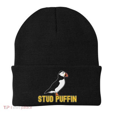 Stud Puffin Birthday Seabird Muffin Arctic Style Animals Cute Gift Beanie
