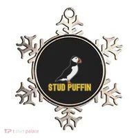 Stud Puffin Birthday Seabird Muffin Arctic Style Animals Cute Gift Ornament thumb 0