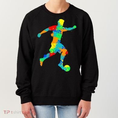 Soccer Player Boy Women's Sweatshirt