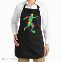 Soccer Player Boy Apron thumb 2