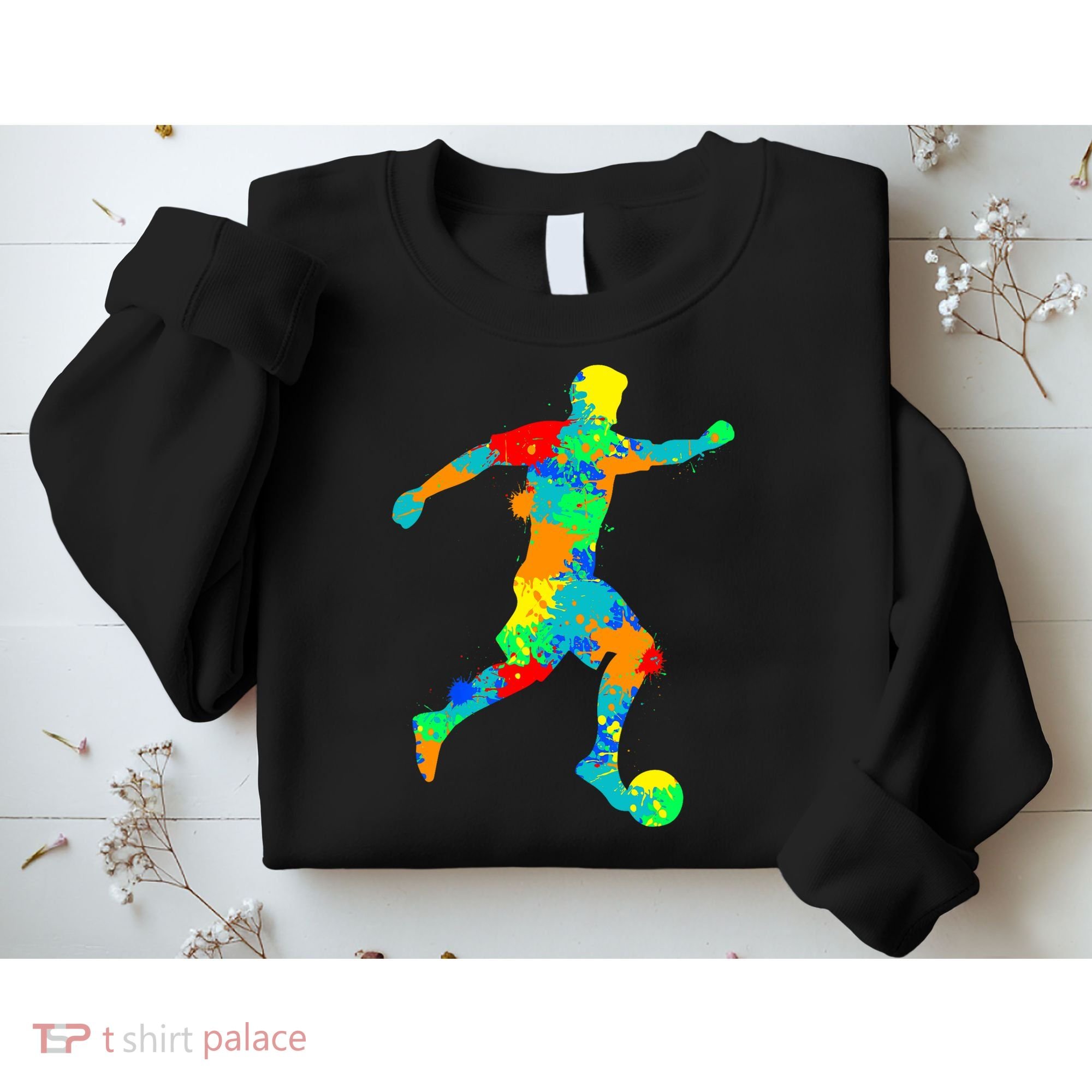 Soccer Player Boy Sweatshirt