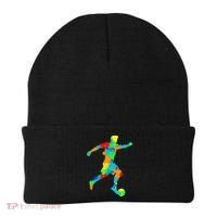 Soccer Player Boy Beanie thumb 0