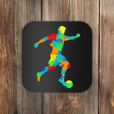Soccer Player Boy Coaster