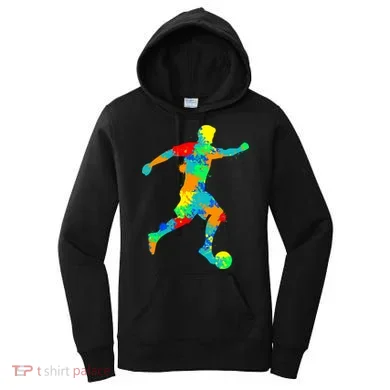 Soccer Player Boy Women's Hoodie