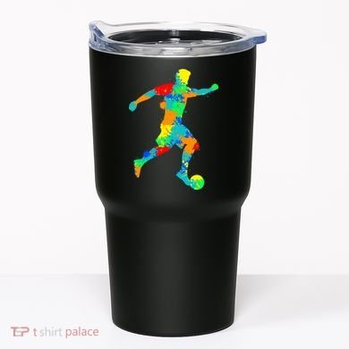 Soccer Player Boy Tumbler
