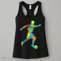 Soccer Player Boy Women's Tank Top thumb 3