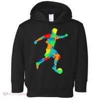 Soccer Player Boy Toddler Hoodie thumb 0