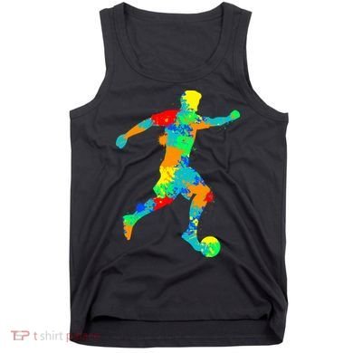 Soccer Player Boy Tank Top