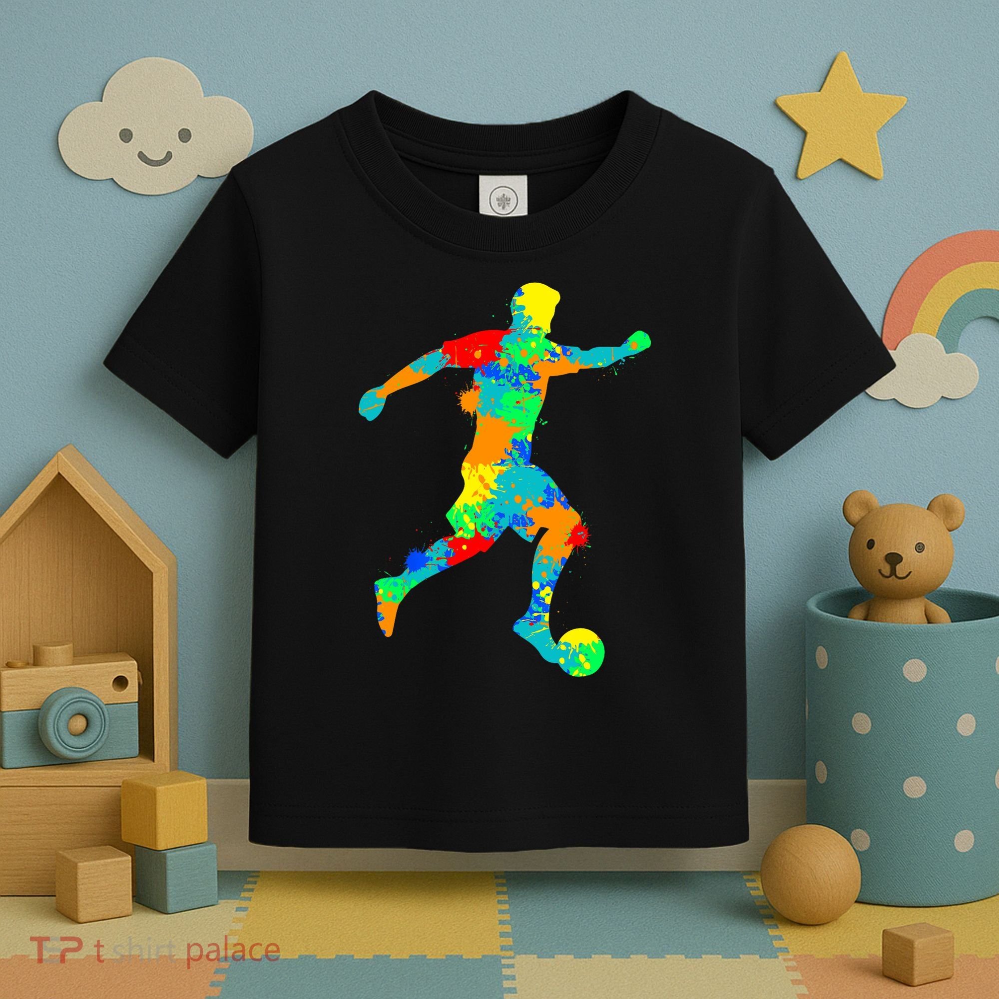 Soccer Player Boy Toddler T-Shirt