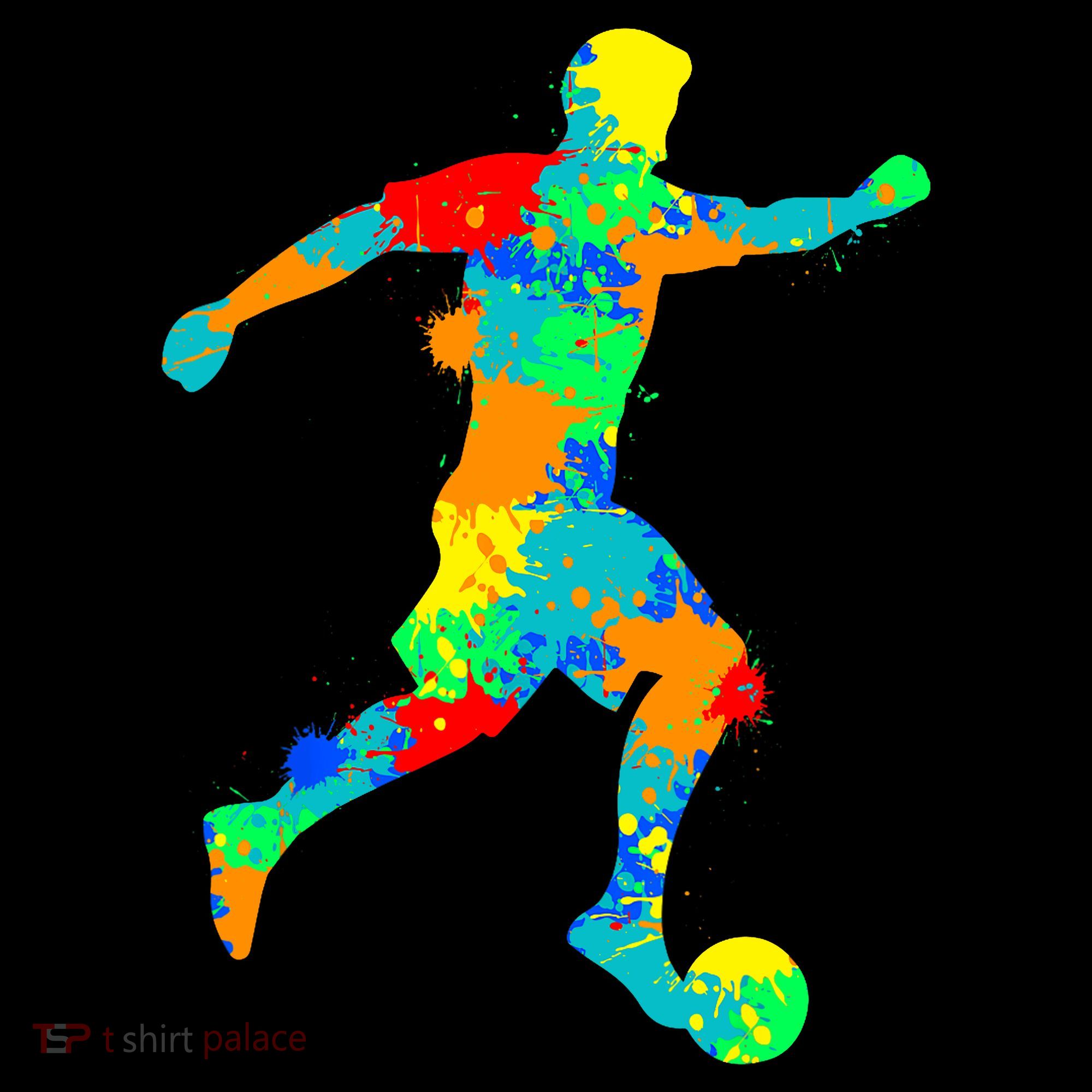 Soccer Player Boy Women's Long Sleeve Shirt