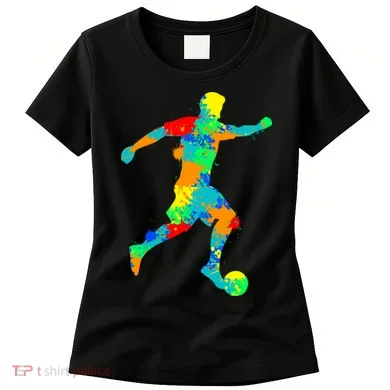Soccer Player Boy Women's T-Shirt