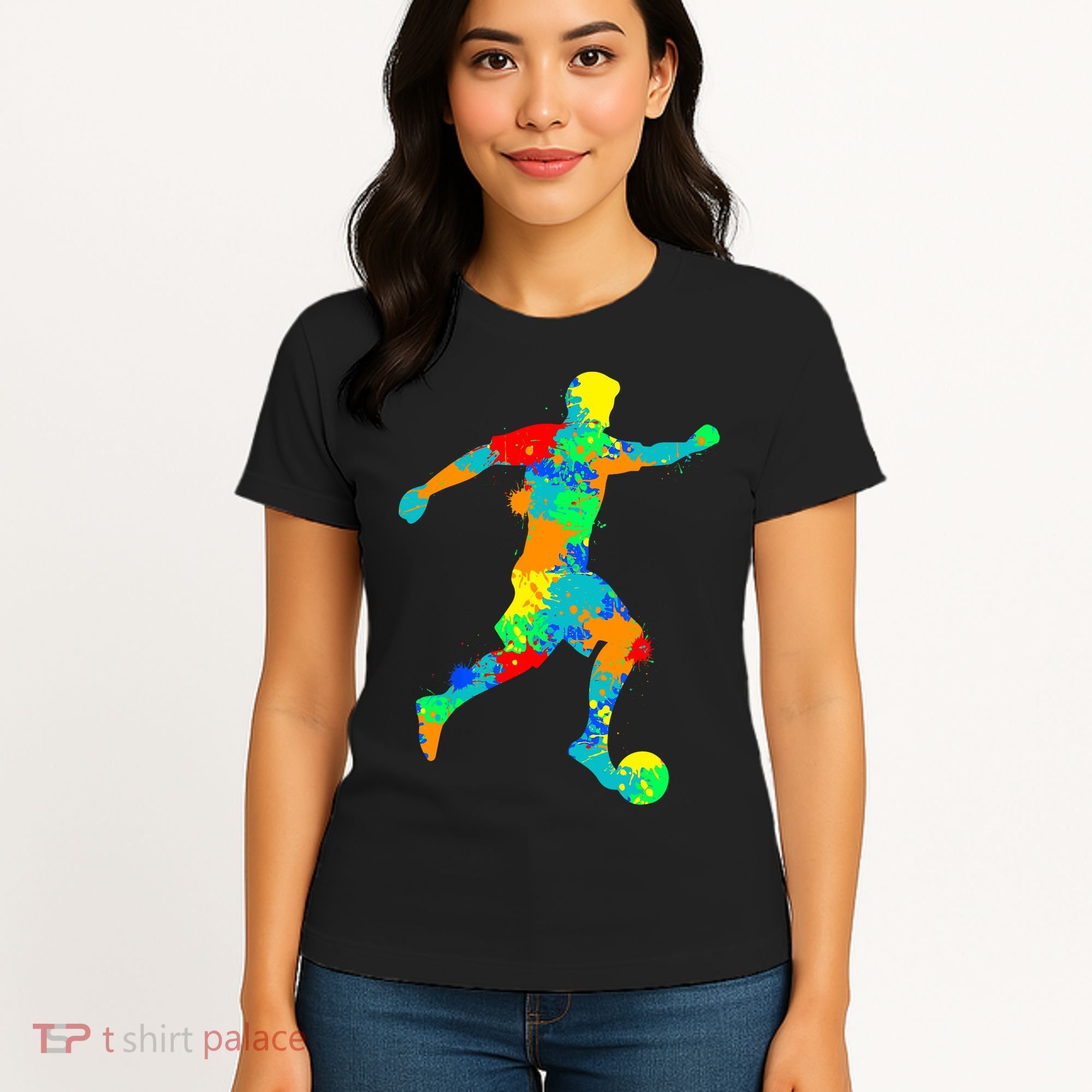 Soccer Player Boy Women's T-Shirt