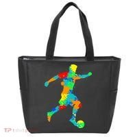 Soccer Player Boy Tote Bag thumb 0