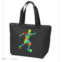Soccer Player Boy Tote Bag thumb 3