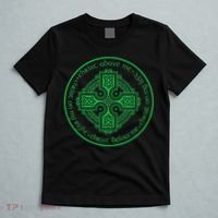 St. Patrick's Breastplate Lorica Prayer Catholic Irish Cross T-Shirt thumb 5