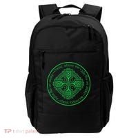 St. Patrick's Breastplate Lorica Prayer Catholic Irish Cross Backpack thumb 0