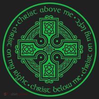 St. Patrick's Breastplate Lorica Prayer Catholic Irish Cross Tumbler thumb 3