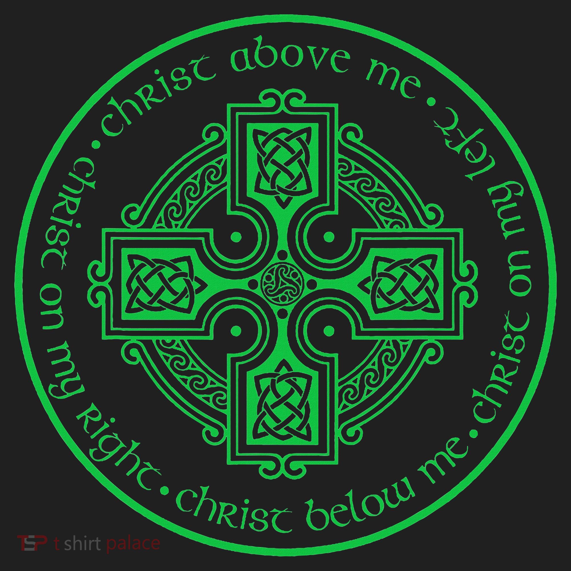 St. Patrick's Breastplate Lorica Prayer Catholic Irish Cross Hat