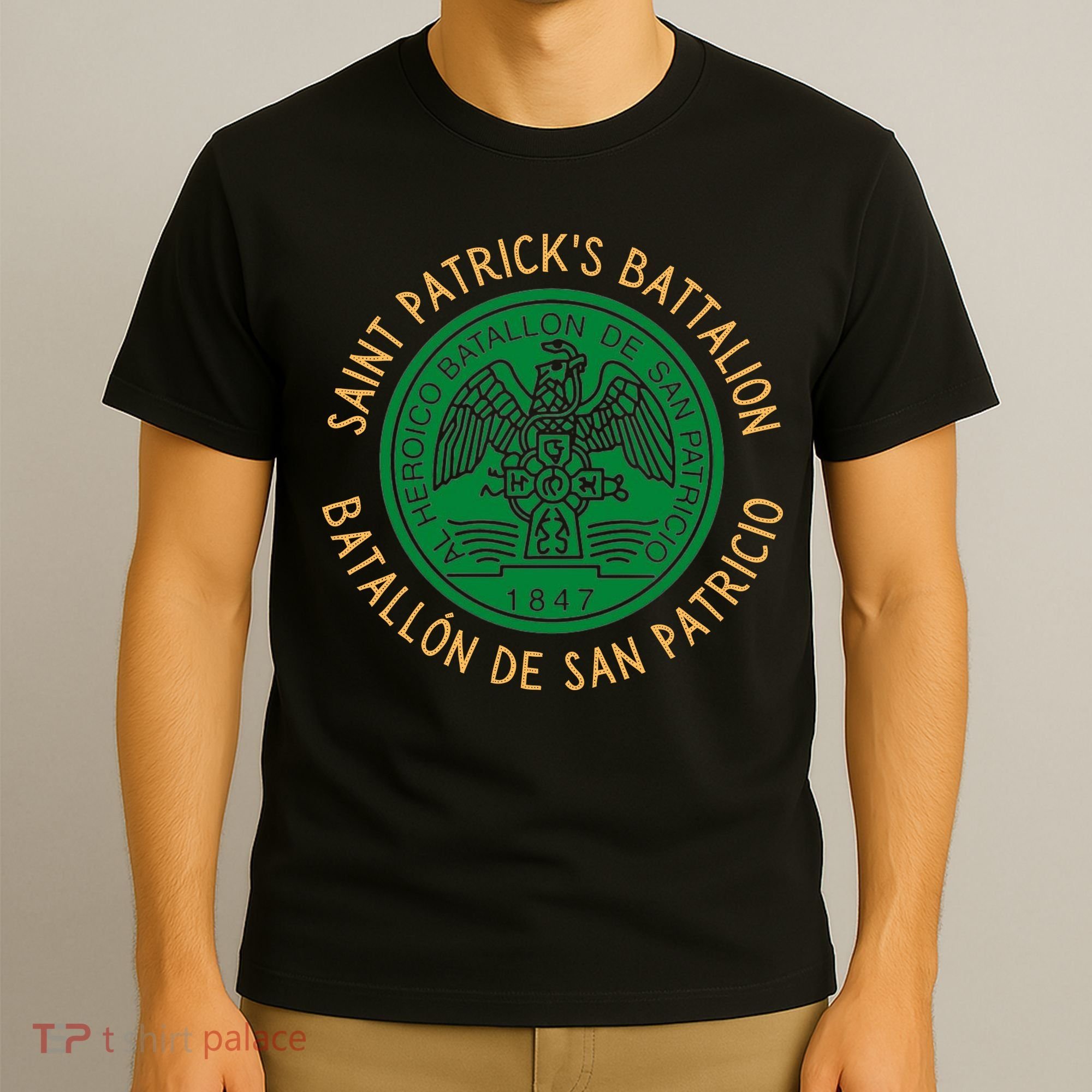 Saint Patrick's Battalion San Patricios Catholic Gift T-Shirt