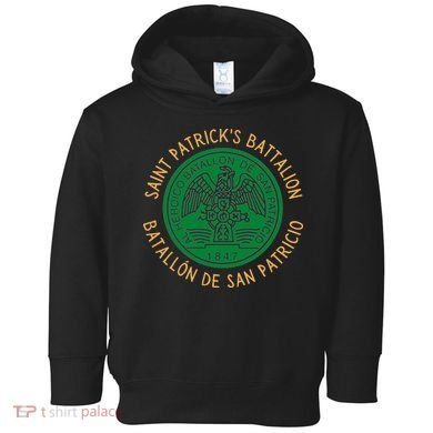 Saint Patrick's Battalion San Patricios Catholic Gift Toddler Hoodie